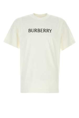 White cotton t-shirt BURBERRY (8122389)