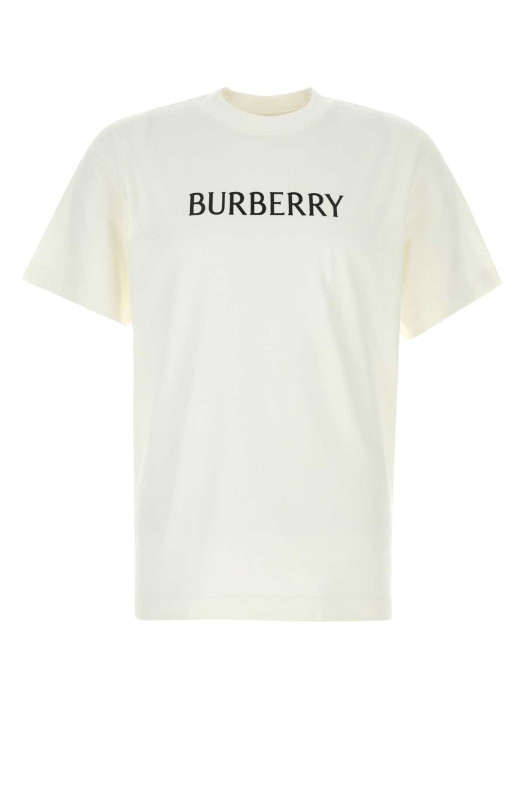 White cotton t-shirt BURBERRY (8122389)