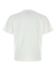 White cotton t-shirt White AMI (BFUTS035724)