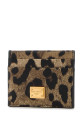 Printed leather card holder DOLCE & GABBANA (BI0330AX566)