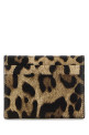 Printed leather card holder DOLCE & GABBANA (BI0330AX566)