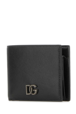 Black leather wallet Black DOLCE & GABBANA (BP3102AU994)