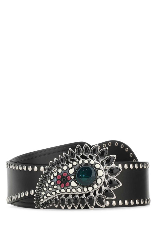 Black leather belt ISABEL MARANT (CE004BFAA1A03A)