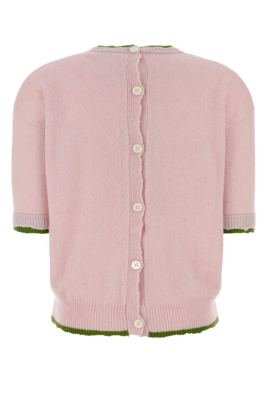 Pastel pink wool blend sweater MARNI (GCMD0648EQUFZ412)