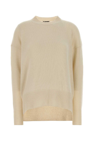 Ivory cashmere oversize sweater Beige JIL SANDER (J02GP0013J13206)