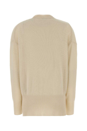Ivory cashmere oversize sweater Beige JIL SANDER (J02GP0013J13206)