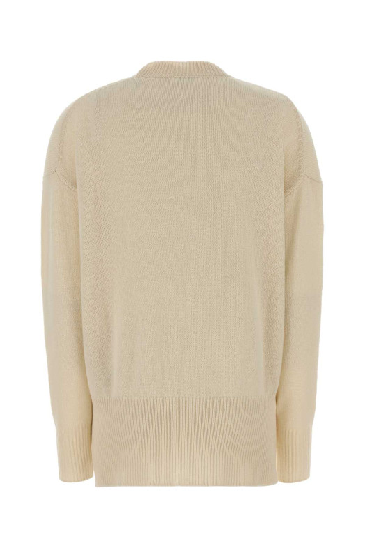 Ivory cashmere oversize sweater Beige JIL SANDER (J02GP0013J13206)