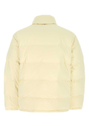 Cream polyester down jacket JIL SANDER (J47AF0006JTN014)