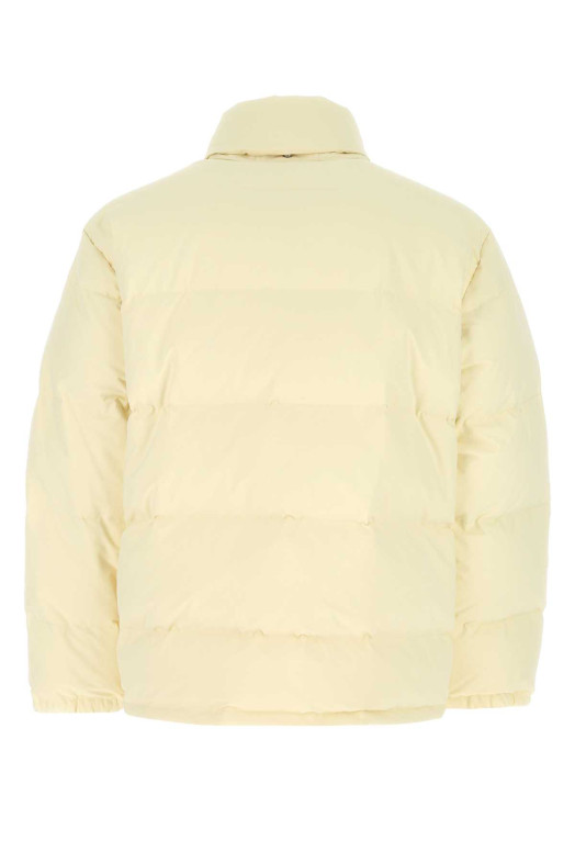Cream polyester down jacket JIL SANDER (J47AF0006JTN014)