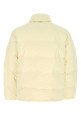 Cream polyester down jacket JIL SANDER (J47AF0006JTN014)