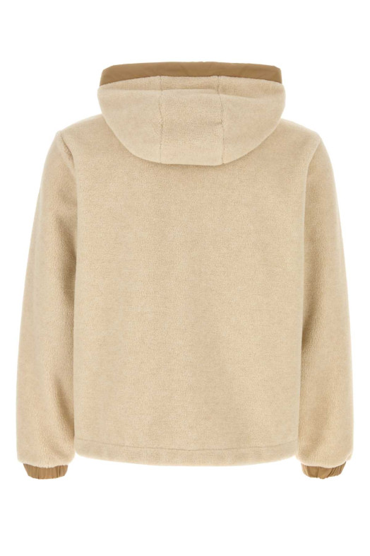 Sand teddy fabric sweatshirt Multicolor MONCLER (L10918G0002789BBG)