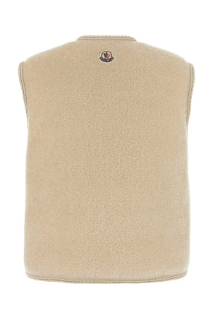 Sand teddy fabric Mimosas sleeveless down jacket MONCLER (L10931A0006689AOF)
