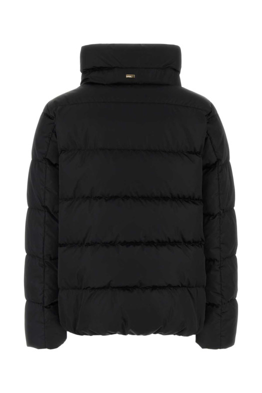 Black polyester down jacket HERNO (PI001936D12170Z)
