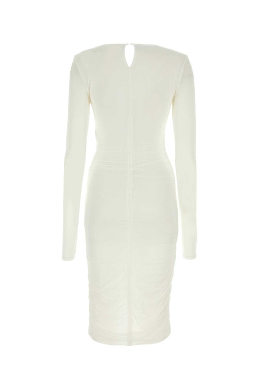 Chalk stretch viscose Logane dress ISABEL MARANT (RO0180FAA3K14I)