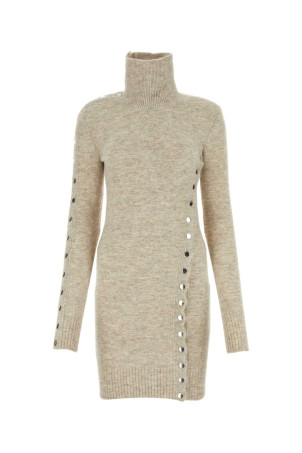 Melange sand stretch nylon blend Melissa sweater dress ISABEL MARANT (RO0293FAA4L06I)