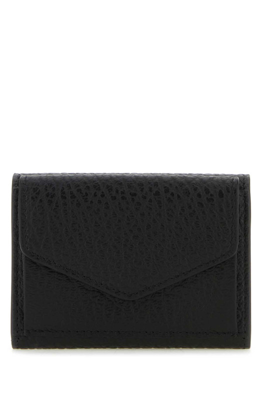 Black leather Four Stitches wallet MAISON MARGIELA (S36UI0416P4455)