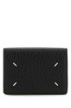 Black leather Four Stitches wallet MAISON MARGIELA (S36UI0416P4455)