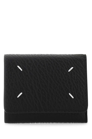 Black leather wallet MAISON MARGIELA (SA3UI0010P4455)