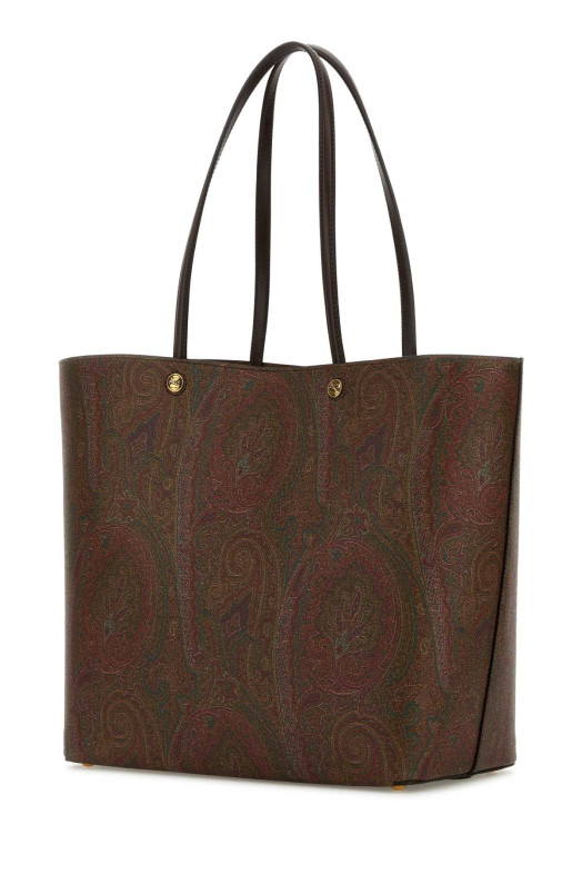 Printed canvas medium Essential shopping bag ETRO (WP1D0023AA001)