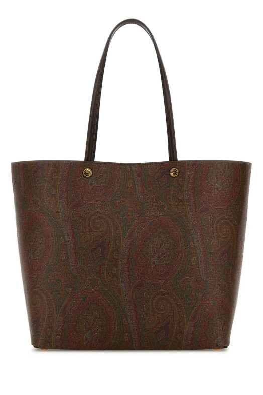 Printed canvas medium Essential shopping bag ETRO (WP1D0023AA001)