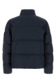 Navy blue nylon padded jacket Black STONE ISLAND (410001023)
