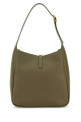 Khaki leather small Le 5 Ã  7 Soft shoulder bag SAINT LAURENT (713938AAAUQ)