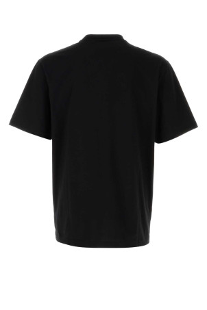 Black cotton t-shirt VERSACE (10133021A11054)
