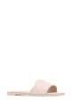 Pastel pink leather slippers ALEXANDER MCQUEEN (780714WIEAE)