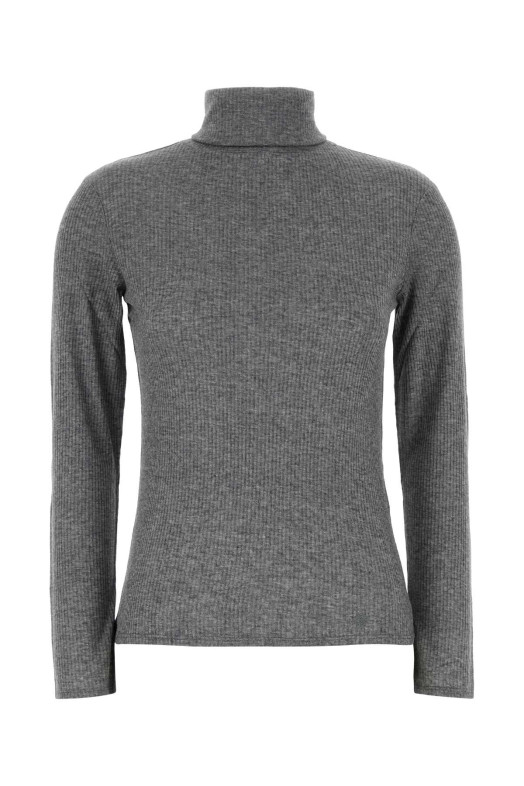 Grey viscose blend Gallinara sweater Gray LOULOU DE SAISON (GALLINARALDS)