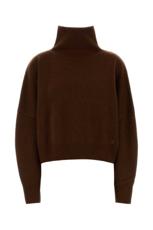 Chocolate wool blend Luke sweater Brown LOULOU DE SAISON (LUKE)