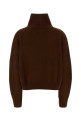 Chocolate wool blend Luke sweater Brown LOULOU DE SAISON (LUKE)