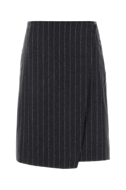 Embroidered wool blend Mason skirt LOULOU DE SAISON (MASON)
