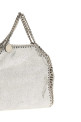 Micro 'Falabella' shopping bag Silver