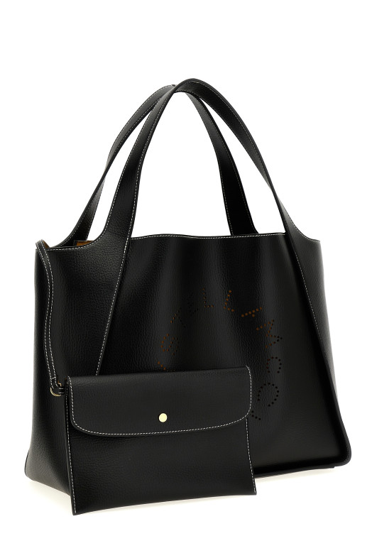 Logo shopping bag Black