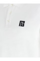 Рубашка-поло с вышивкой Черно-серая BALMAIN GH1GB085BC87GAB