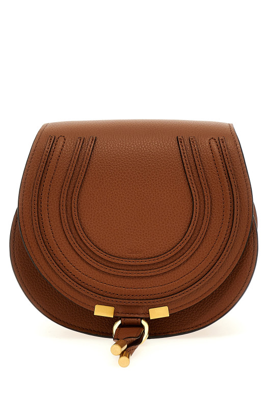 Маленькая сумка через плечо «Saddle Marcie» Коричневая CHC22AS680I3125M