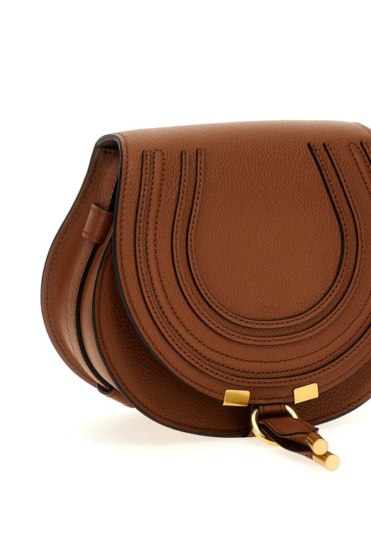 Маленькая сумка через плечо «Saddle Marcie» Коричневая CHC22AS680I3125M