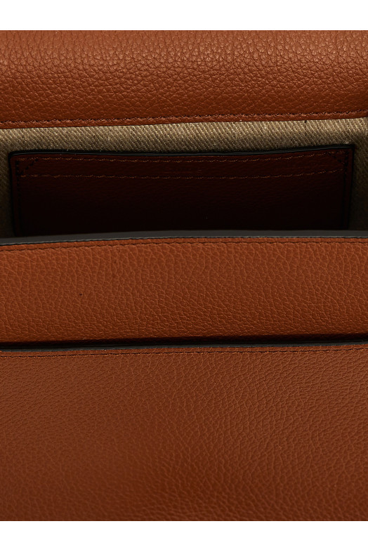 Маленькая сумка через плечо «Saddle Marcie» Коричневая CHC22AS680I3125M