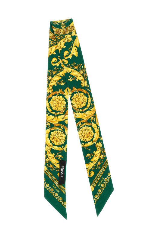 Bandeau 'Barocco' print Green