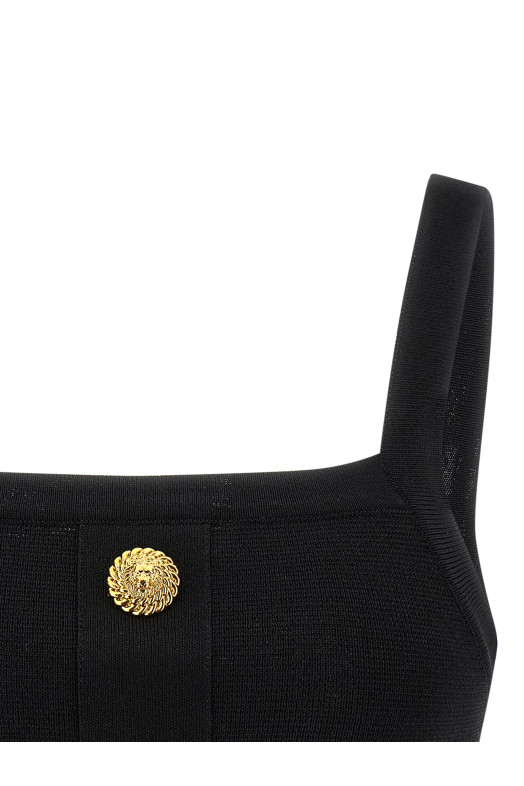 Верхние 3 кнопки Черный BALMAIN GF1AA415KJ430PA