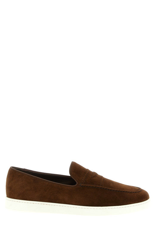 Suede loafers Brown