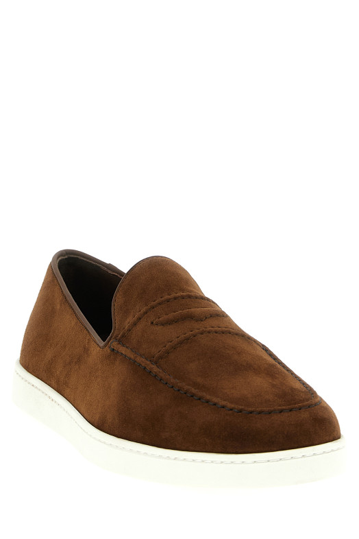 Suede loafers Brown