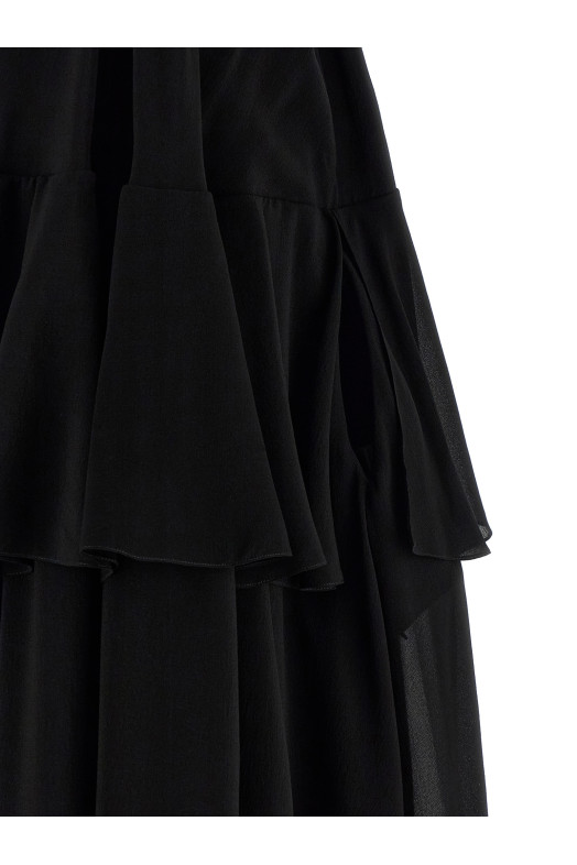 Шелковое платье Черное CHLOÉ CH26SRO03002001