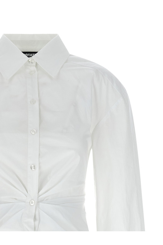 Платье-рубашка Белый ROTATE BIRGER CHRISTENSEN 115162400400