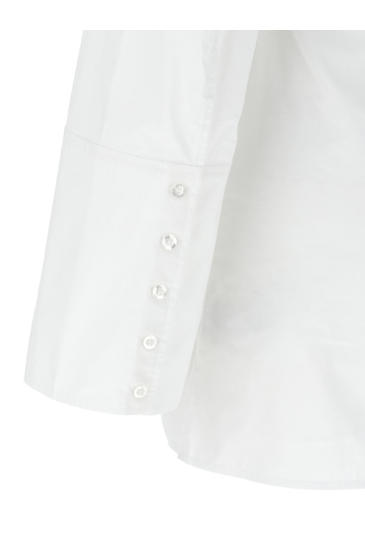 Платье-рубашка Белый ROTATE BIRGER CHRISTENSEN 115162400400