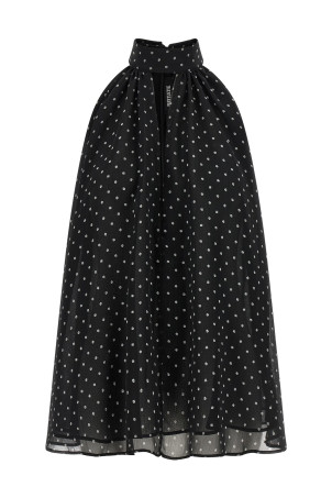 Топ «Halterneck Bow» Чорний 115238000000