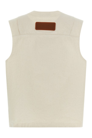 'G100012' vest Beige