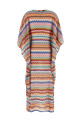 Платье из трикотажа с зигзагообразным узором, многоцветное MISSONI MC23SQ05BR014FSM9WV
