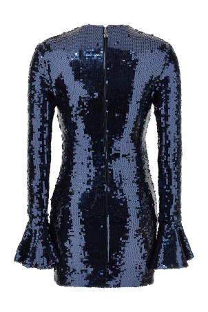 Сукня з паєтками, синя ROTATE BIRGER CHRISTENSEN 11461423182318