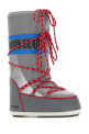 Серые ботинки Icon Space Racing из ткани MOON BOOT (1403030)